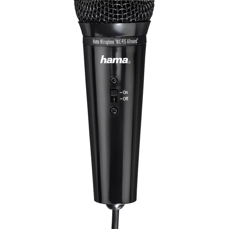 Mikrofón Hama MIC-P35 univerzálny čierny