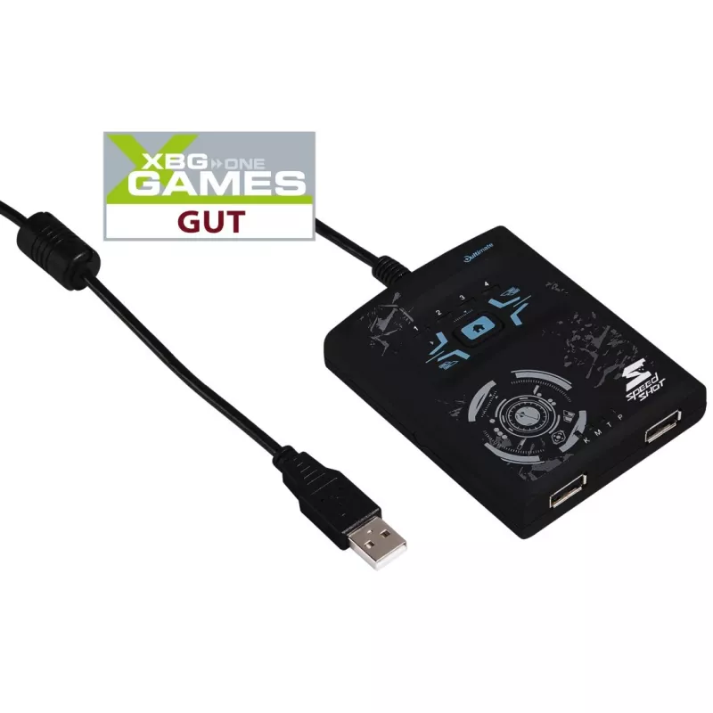 Prevodník myši/klávesnice Hama Speedshot Ultimate pre PS4/PS3/Xbox One/Xbox 360