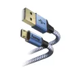 Hama 00178289 USB kábel USB 2.0 1,5 m USB A Micro-USB B modrý