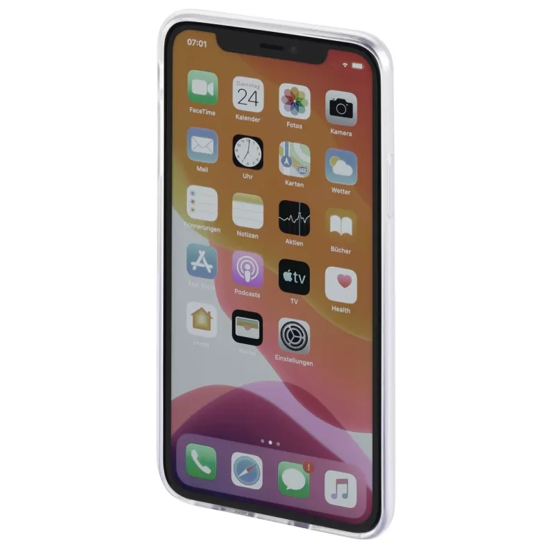 Hama 00188825 Crystal Clear kryt pre Apple iPhone 12 / 12 Pro, 15,5 cm (6,1 palca), TPU, priehľadný