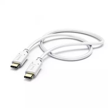 Hama 00183330 USB kábel USB 2.0 1 m USB C biely