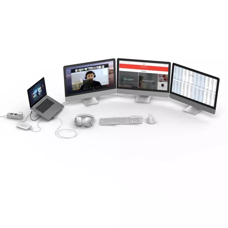 Hama Connect2Office stojan na notebook antracit