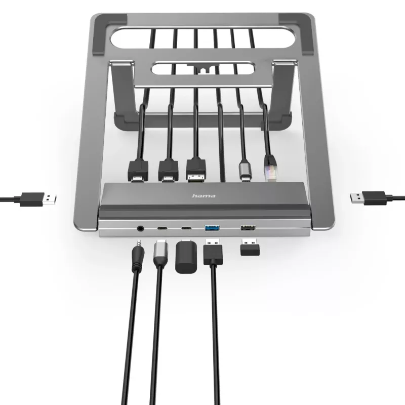 Hama Connect2Office stojan na notebook antracit