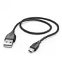 Hama 1,4 m, USB2.0-A/USB2.0 Micro-B USB kábel USB A Micro-USB B čierna