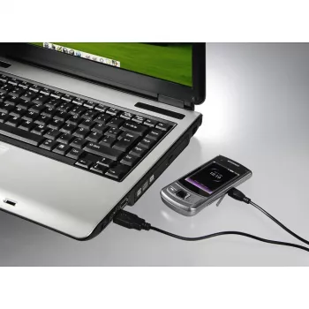 Hama 1,4 m, USB2.0-A/USB2.0 Micro-B USB kábel USB A Micro-USB B čierna