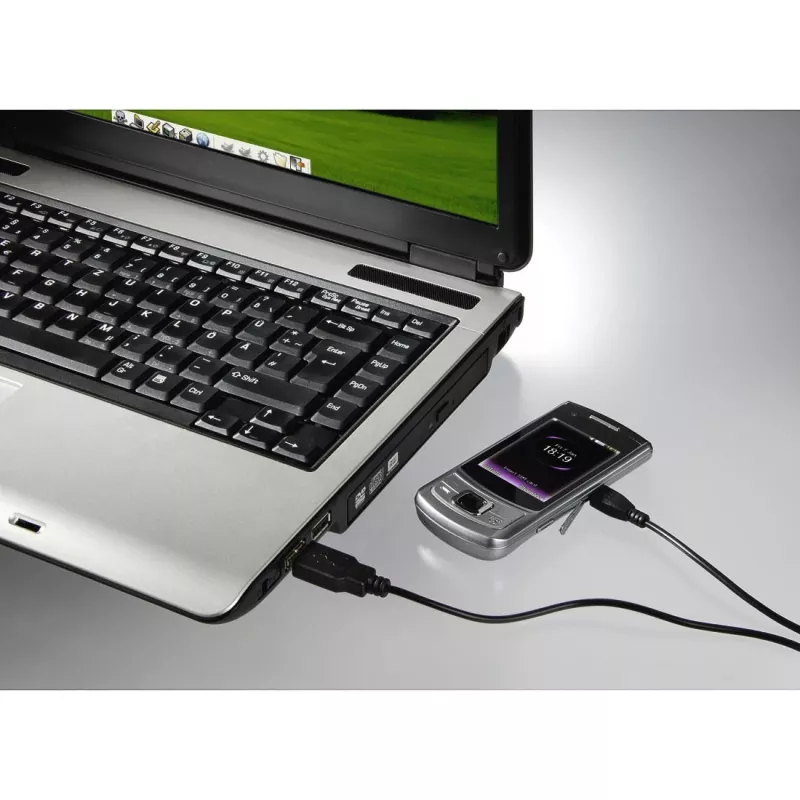 Hama 1,4 m, USB2.0-A/USB2.0 Micro-B USB kábel USB A Micro-USB B čierna