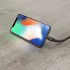 Hama Stand USB kábel USB 2.0 1,5 m USB A na Micro-USB B čierny
