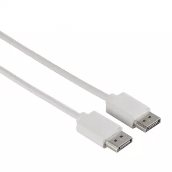 DisplayPort kábel Hama 00200929 1,5 m sivý konektor 1 DisplayPort konektor 2 DisplayPort