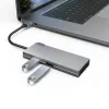 Hama 00200110 viacportový adaptér USB-C, dokovacia stanica, 6 portov, USB-C 3.2 Gen 1, HDMI