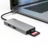 Hama 00200110 viacportový adaptér USB-C, dokovacia stanica, 6 portov, USB-C 3.2 Gen 1, HDMI