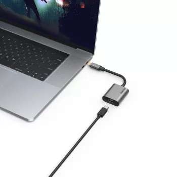 Hama 00200306 USB grafický adaptér 4096 x 2160 pixelov sivý