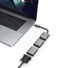 Hama 00200306 USB grafický adaptér 4096 x 2160 pixelov sivý