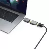 Hama 00200306 USB grafický adaptér 4096 x 2160 pixelov sivý