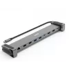 Hama Connect2Office Basic káblový USB 3.2 Gen 1 (3.1 Gen 1) Type-C antracitová, sivá