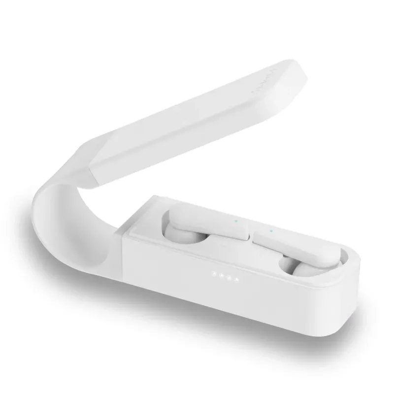 Hama Spirit Pocket headset True Wireless Stereo (TWS) in-ear hovory/hudba Bluetooth biely