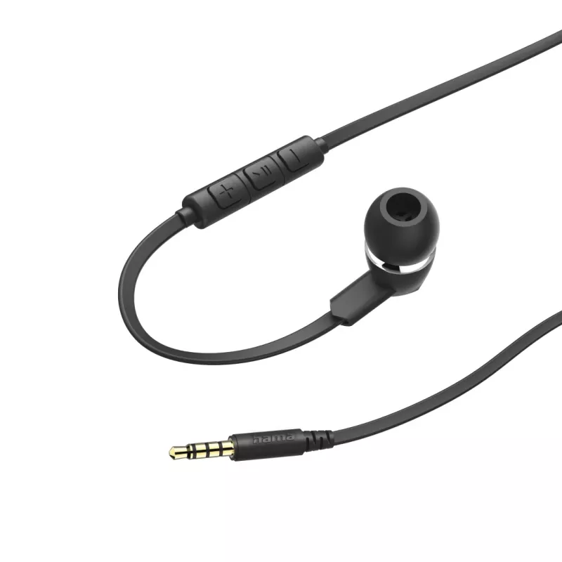 Hama Joy headset drôtový in-ear hovory/hudba čierny