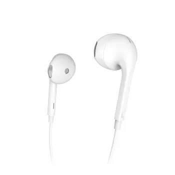 Hama Glow headset drôtový in-ear hovory/hudba biely