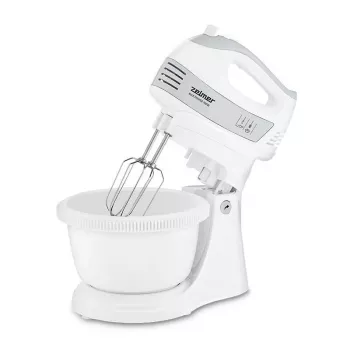Ručný mixér ZELMER ZHM2459S — 300 W, 5 rýchlostných stupňov, nerezové nástavce