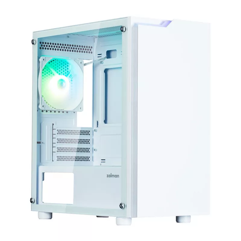 Počítačová skriňa Zalman T4 Plus Mini Tower biela