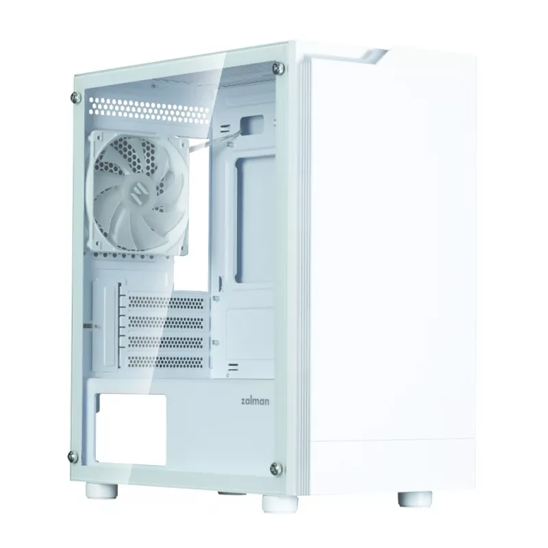 Počítačová skriňa Zalman T4 Plus Mini Tower biela
