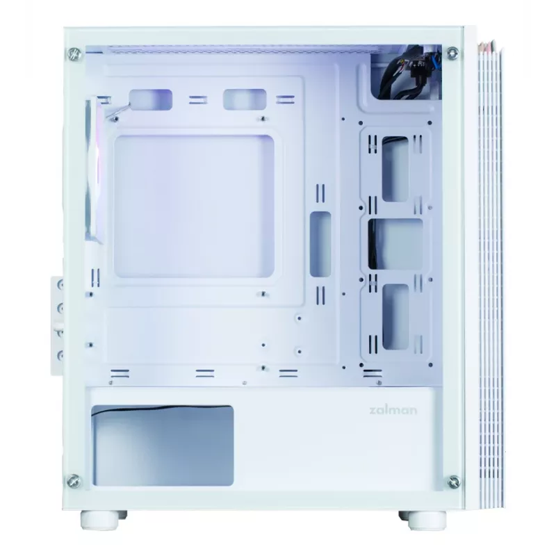 Počítačová skriňa Zalman T4 Plus Mini Tower biela