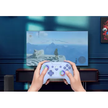 Gamepad Subsonic 147436 modrá RF Nintendo Switch bezdrôtový 10h batéria
