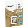 Flash pamäť Emtec 16 GB SDHC Class 10 zlatá