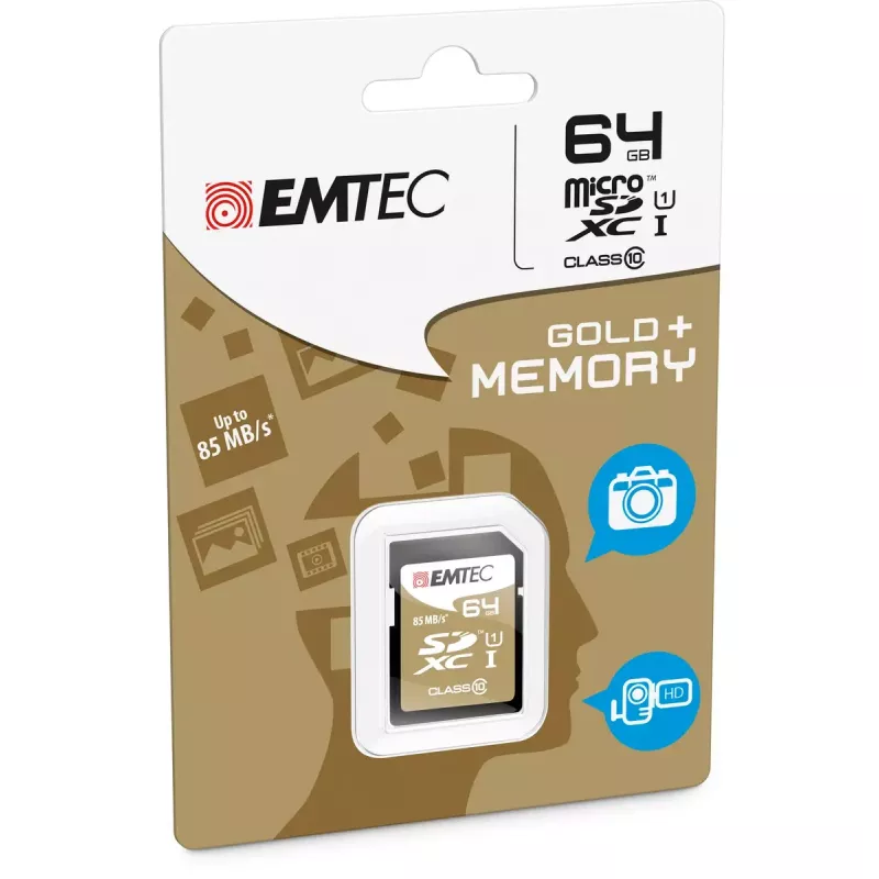 Emtec 64 GB SDXC Class 10 pamäťová karta ECMSD64GXC10GP