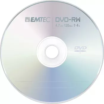 DVD-RW Emtec ECOVRW47104CB 4,7 GB 10 ks