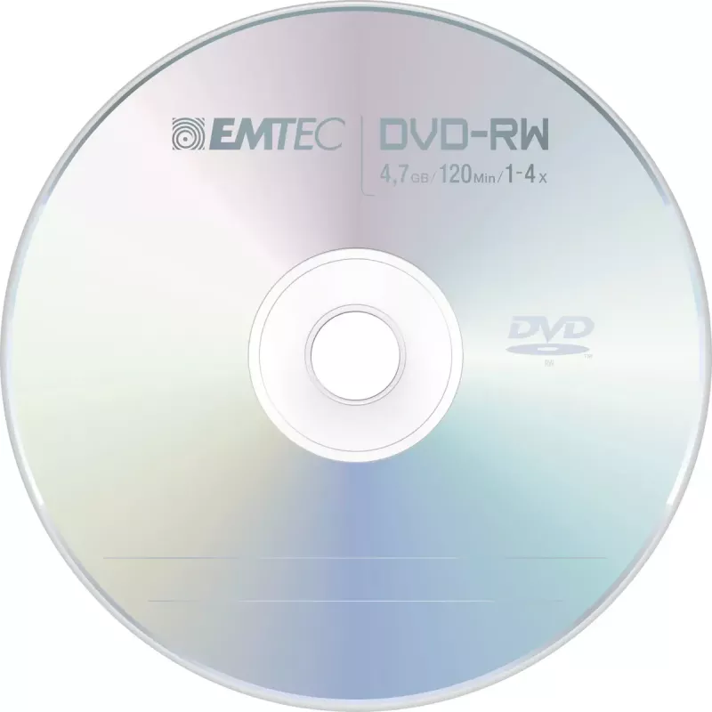 DVD-RW Emtec ECOVRW47104CB 4,7 GB 10 ks