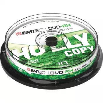 DVD-RW Emtec ECOVRW47104CB 4,7 GB 10 ks