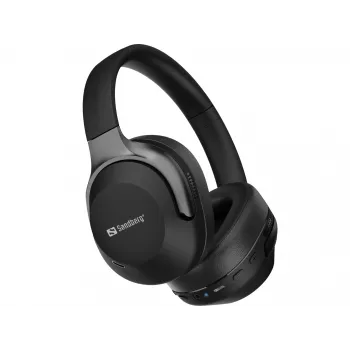 Sandberg Wireless Travel Headset ANC+ENC, bezdrôtový, hovory/hudba, 228 g, headset, čierny