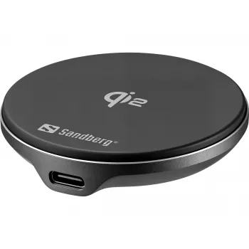 Bezdrôtová nabíjačka SANDBERG 441-61 Qi2 15W – Qi2 wireless charging pad kompatibilná so zariadeniami Qi