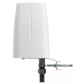 Omnidirekcionálna sieťová anténa QuWireless QuSpot PoE/LAN 4 dBi, 0,694–6 GHz, vertikálna polarizácia