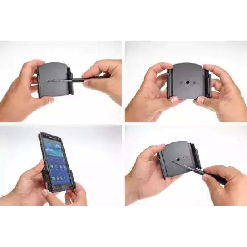 Pasívny držiak Brodit 511483 mobilný telefón/smartphone čierny