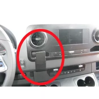 Pasívny držiak Brodit 855442 mobilný počítač mobilný telefón smartphone navigátor čierny