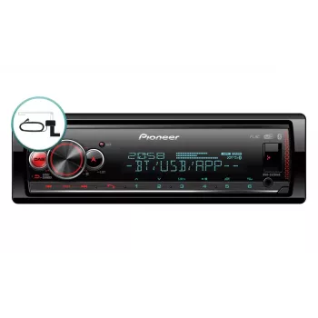 Auto mediálny prijímač Pioneer MVH-S520DABAN 200 W Bluetooth čierny