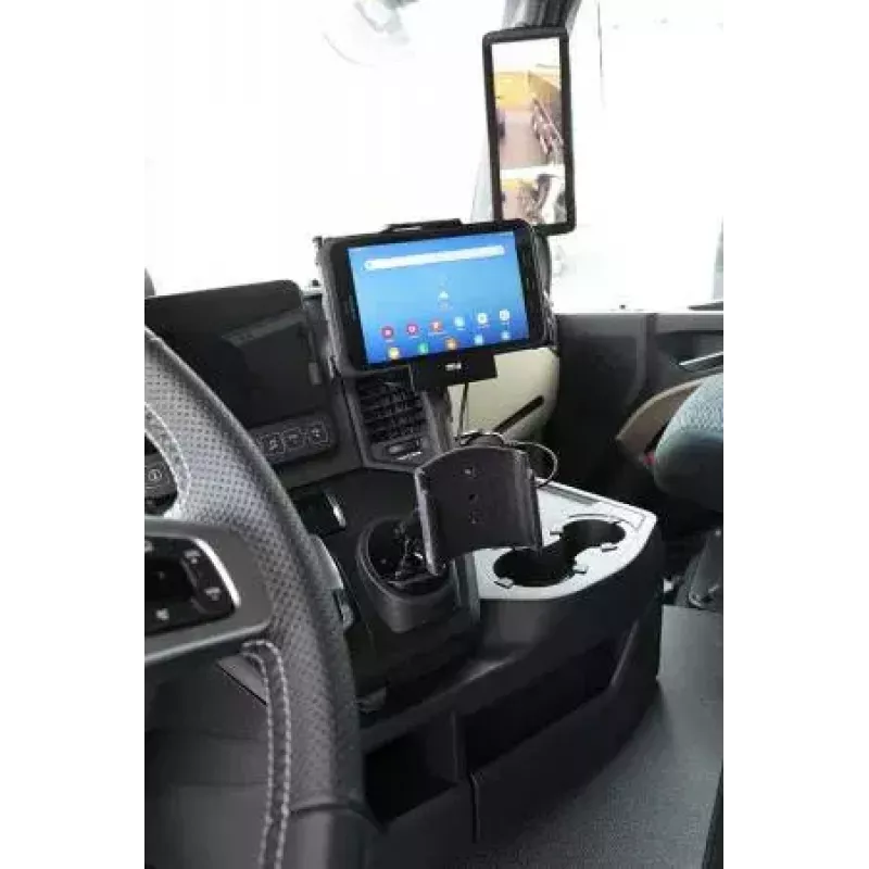 Pasívny držiak Brodit 213558 mobilný počítač mobilný telefón smartphone navigátor čierny