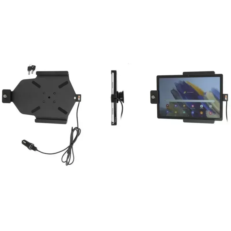 Aktívny držiak Brodit 735286 pre tablet/UMPC čierny do auta interiér