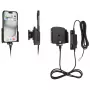 Aktívny držiak pre mobilný telefón/smartfón Brodit 727370, čierny — použitie vo vozidle a v interiéri