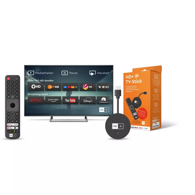 HD+ Smart TV dongle HDMI 4K Ultra HD Android čierny 32GB