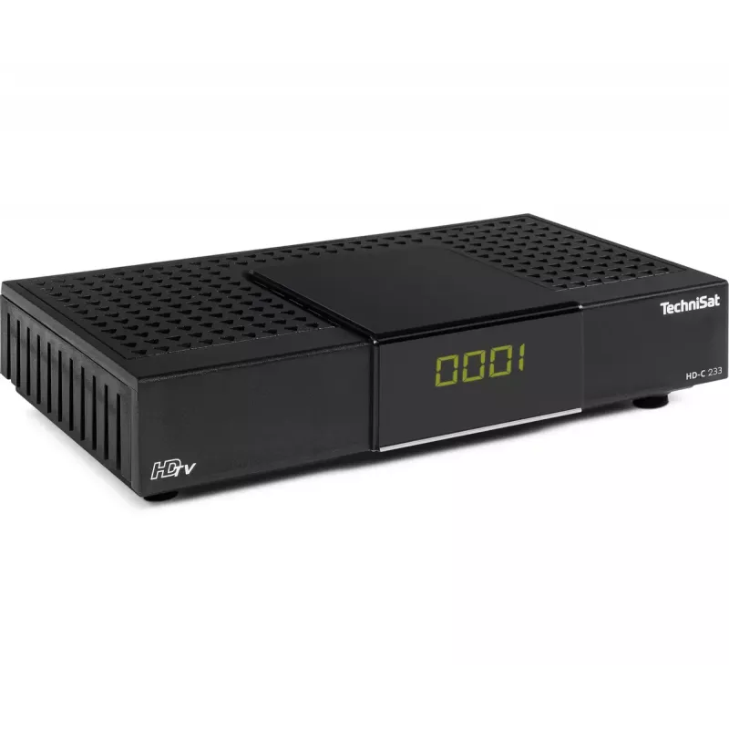 Káblový prijímač TechniSat HD-C 233 čierny DVB-C 1 tuner