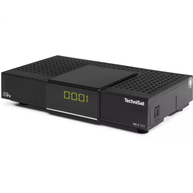 Káblový prijímač TechniSat HD-C 233 čierny DVB-C 1 tuner
