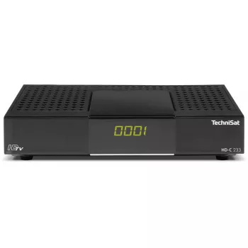 Káblový prijímač TechniSat HD-C 233 čierny DVB-C 1 tuner