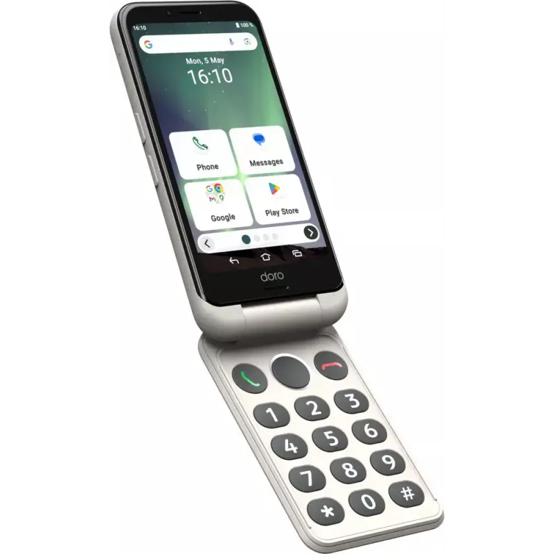 Smartphone Doro Aurora A20 4.5 palca 4 GB 64 GB čierna biela