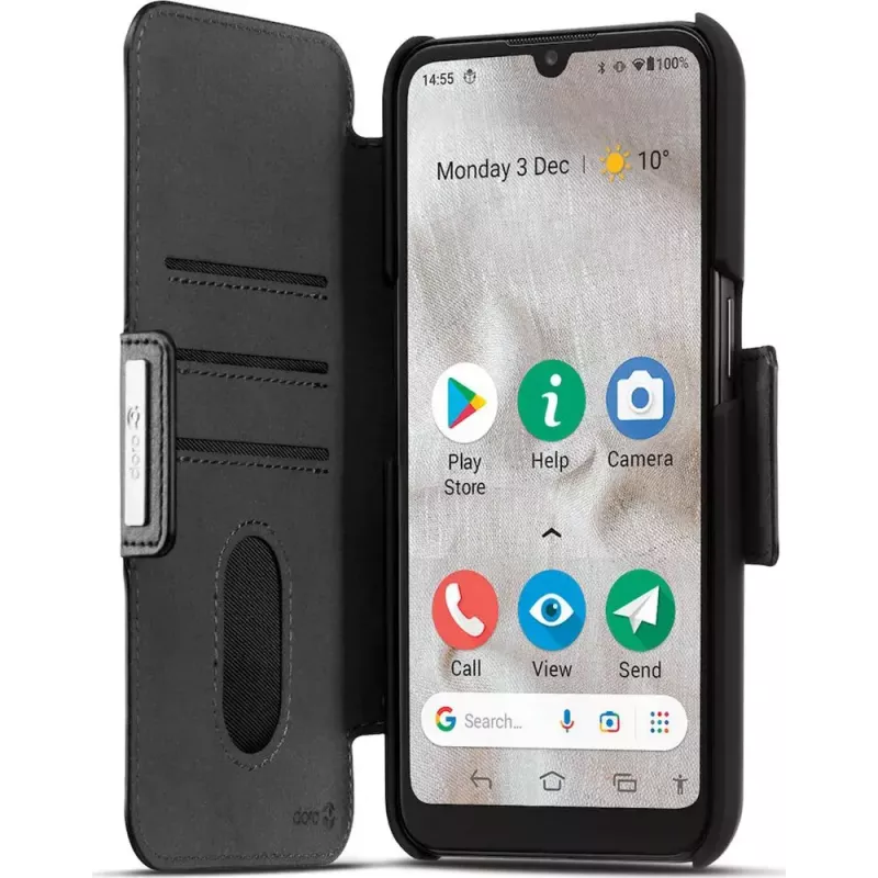 Puzdro na telefón Bigben Connected DOROFOLIO8100N čierne pre Doro 8100/8110
