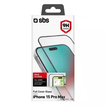 Ochrana displeja SBS TESCRFCIP1567P pre iPhone 15 Pro Max transparentná