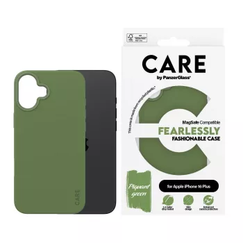 PanzerGlass CARE™ by ® puzdro zelené s MagSafe iPhone 16 Plus, kryt, Apple, Apple - iPhone 16 Plus, zelená