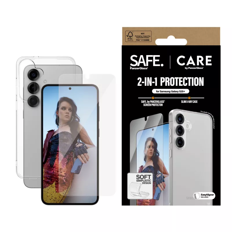 PanzerGlass CARE by Fashion 2-in-1 balenie Samsung Galaxy S25+