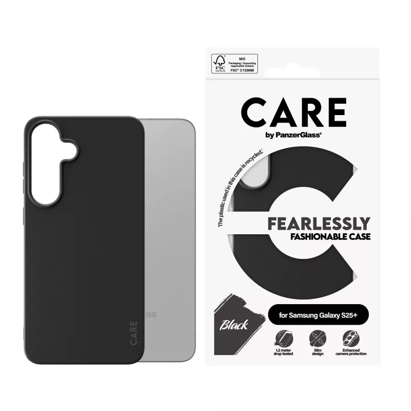 PanzerGlass CARE™ von ® puzdro čierne Samsung Galaxy S25+
